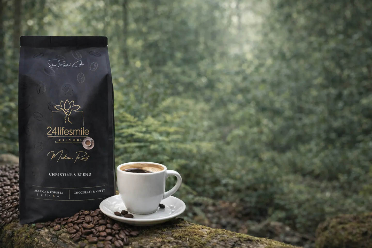 24lifesmile coffee Christine's Blend